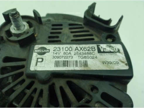 23100AX62B ALTERNADOR NISSAN MICRA III (K12)|Desguaces La Cabaña