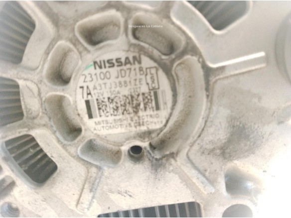 23100JD718 ALTERNADOR NISSAN QASHQAI / QASHQAI +2 I (J10, JJ10)|Desguaces La Cabaña