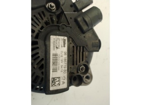 9818677980 ALTERNADOR PEUGEOT 3008 SUV (M_)|Desguaces La Cabaña