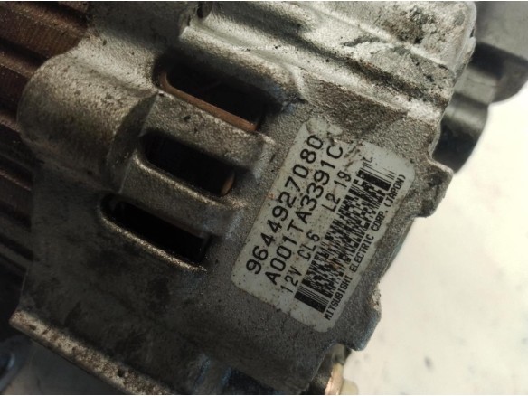 ALTERNADOR PEUGEOT 206 Fastback (2A/C)|Desguaces La Cabaña