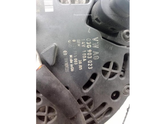 03G903023 ALTERNADOR VW PASSAT (3C2)|Desguaces La Cabaña
