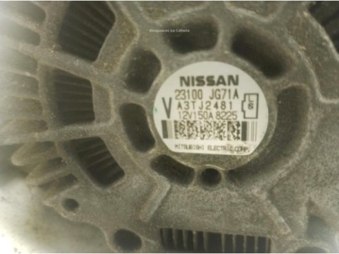23100JG71A ALTERNADOR RENAULT KOLEOS I (HY_)|Desguaces La Cabaña