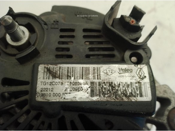 231002151R ALTERNADOR RENAULT MEGANE III Grandtour (KZ0/1)|Desguaces La Cabaña