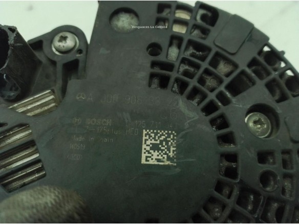 A0009063822 ALTERNADOR MERCEDES BENZ CLASE A (W176)|Desguaces La Cabaña