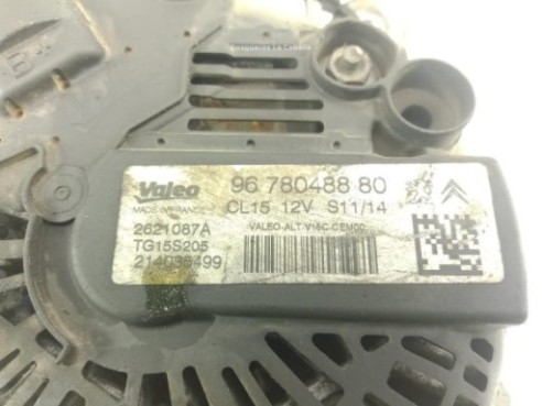 9678048880,2621087A, ALTERNADOR PEUGEOT PARTNER Furgón|Desguaces La Cabaña