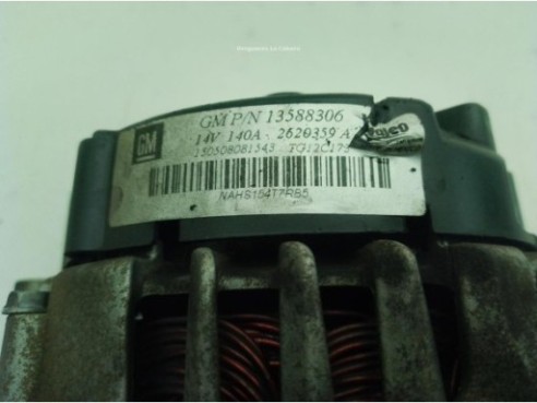 95531290 ALTERNADOR OPEL INSIGNIA A (G09)|Desguaces La Cabaña