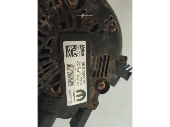 9861586380 ALTERNADOR TOYOTA PROACE CITY Furgoneta/monovolumen (BPZ_)|Desguaces La Cabaña