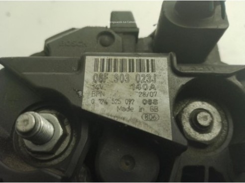06F903023J ALTERNADOR AUDI A4 (8EC, B7)|Desguaces La Cabaña