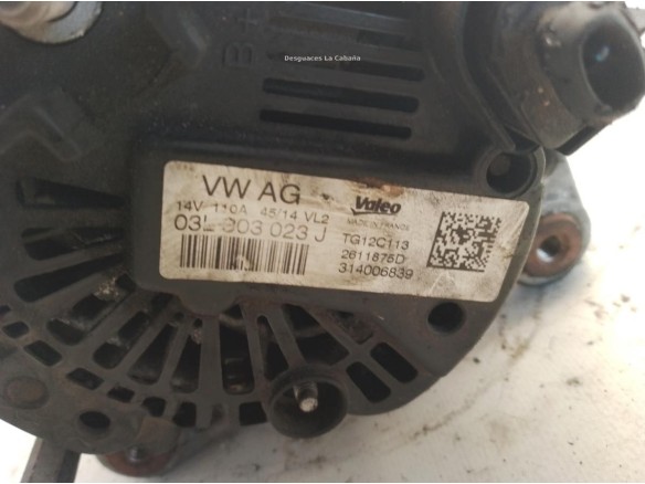 03L803023J ALTERNADOR SEAT LEON ST (5F8)|Desguaces La Cabaña