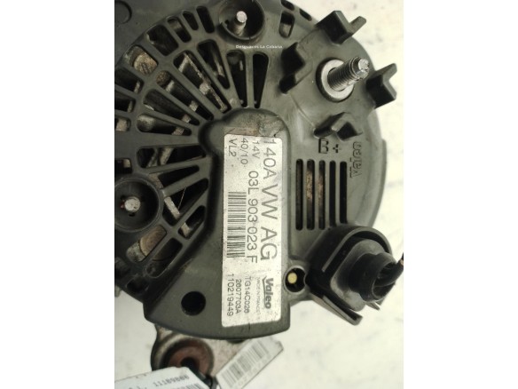 03L903023F ALTERNADOR SKODA OCTAVIA II Combi (1Z5)|Desguaces La Cabaña