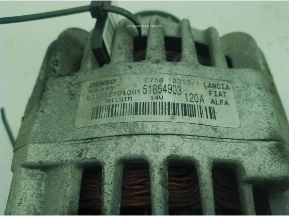 0000052003527 ALTERNADOR ALFA ROMEO GIULIETTA (940_)|Desguaces La Cabaña