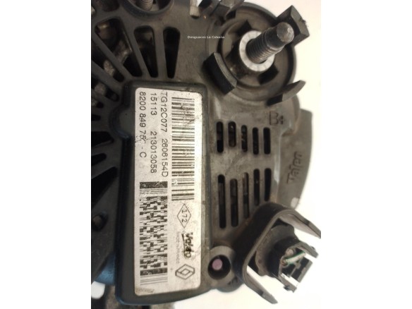 231007328R ALTERNADOR RENAULT MEGANE III Fastback (BZ0_)|Desguaces La Cabaña