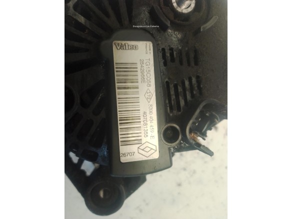 2542966E ALTERNADOR RENAULT TRAFIC II Caja/Chasis (EL)|Desguaces La Cabaña