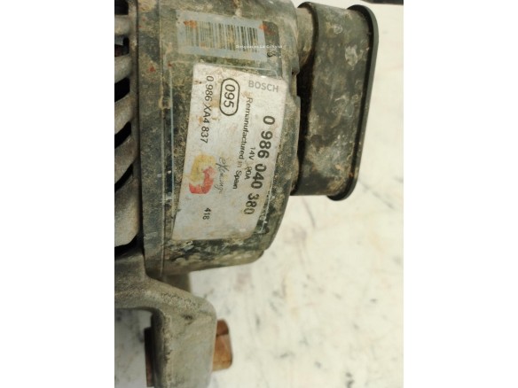 0986040380 ALTERNADOR BMW 3 (E36)|Desguaces La Cabaña