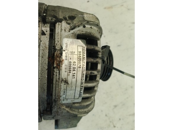 95520878 ALTERNADOR OPEL ASTRA G Fastback (T98)|Desguaces La Cabaña