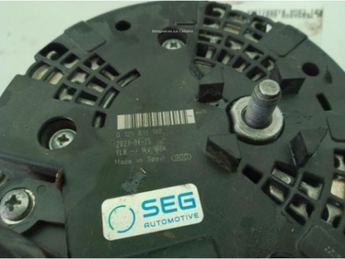 0125811180 ALTERNADOR AUDI A4 (8K2, B8)|Desguaces La Cabaña