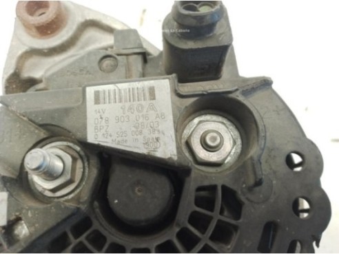 078903016AB ALTERNADOR AUDI ALLROAD (4BH, C5)|Desguaces La Cabaña