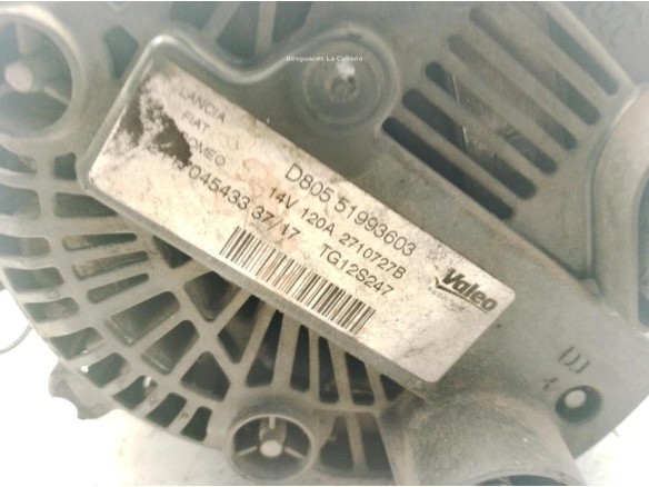 51993603 ALTERNADOR FIAT TIPO Ranchera familiar (357_)|Desguaces La Cabaña