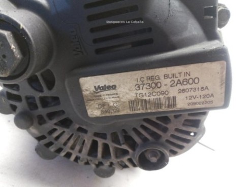 373002A600 ALTERNADOR HYUNDAI i30 (FD)|Desguaces La Cabaña