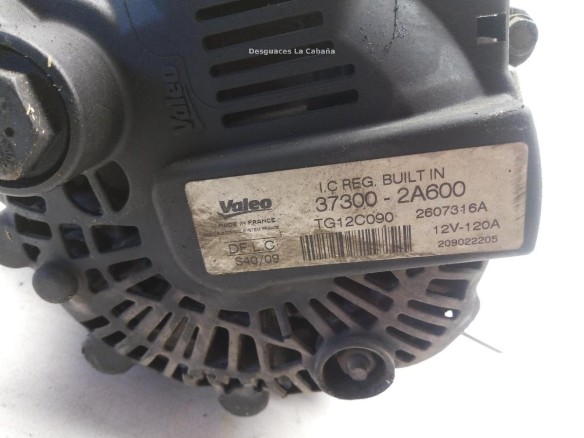 373002A600 ALTERNADOR HYUNDAI i30 (FD)|Desguaces La Cabaña