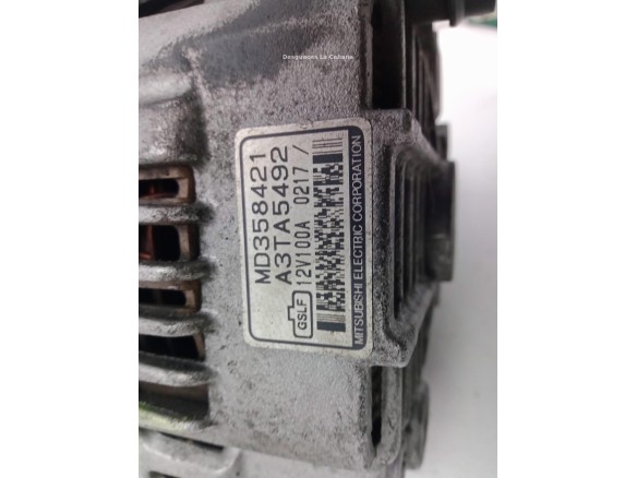 A3TA5492, ALTERNADOR MITSUBISHI SPACE RUNNER (N6_W)|Desguaces La Cabaña