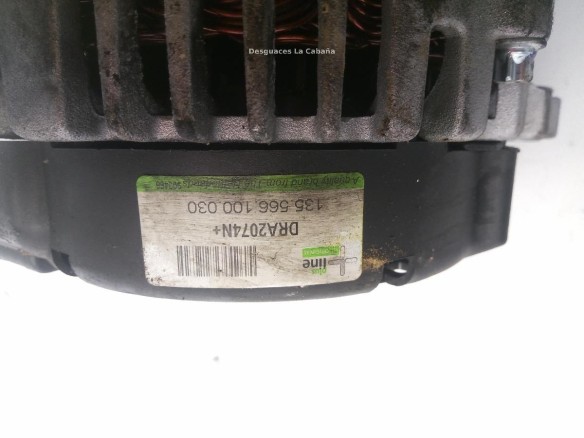 135566100030 ALTERNADOR OPEL ZAFIRA B (A05)|Desguaces La Cabaña