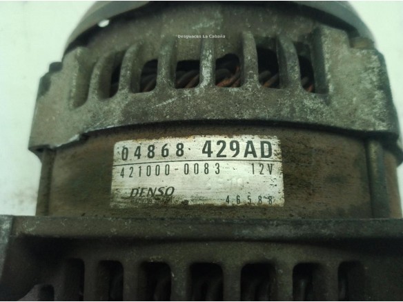 04868429AD ALTERNADOR CHRYSLER VOYAGER IV (RG, RS)|Desguaces La Cabaña