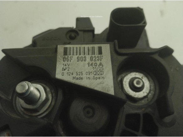 06F903023F ALTERNADOR VW PASSAT (3C2)|Desguaces La Cabaña
