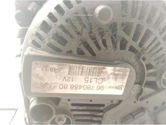 9678048880 ALTERNADOR CITROEN BERLINGO (B9)|Desguaces La Cabaña