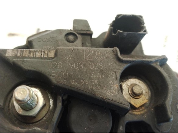 028903028E ALTERNADOR AUDI A3 (8L1)|Desguaces La Cabaña
