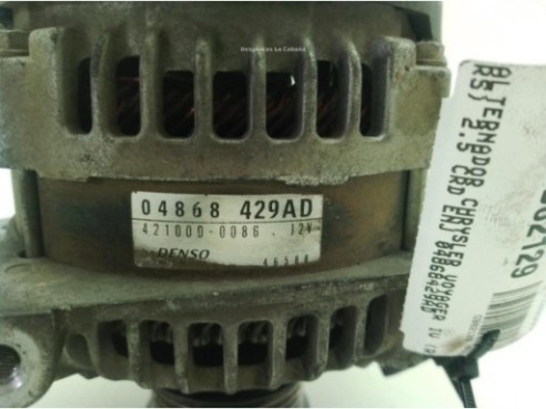 04868429AD ALTERNADOR CHRYSLER VOYAGER IV (RG, RS)|Desguaces La Cabaña