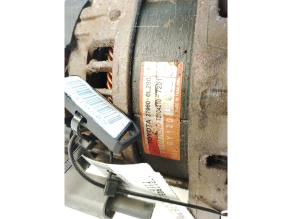 279600L290 ALTERNADOR TOYOTA HILUX VIII Pick-up (_N1_)|Desguaces La Cabaña