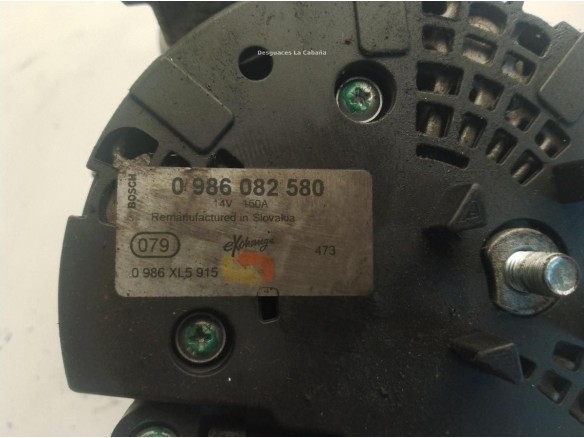9674987580 ALTERNADOR CITROEN JUMPER Furgón|Desguaces La Cabaña
