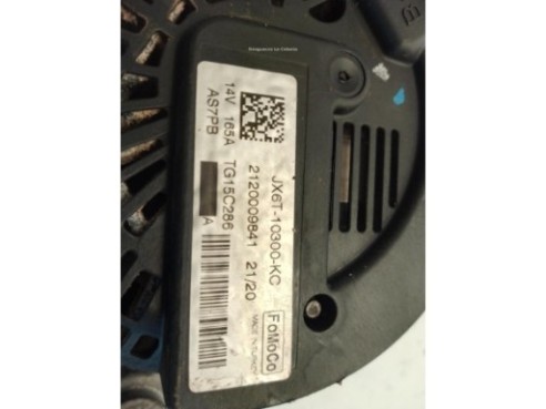 JX6T10300KC ALTERNADOR FORD TRANSIT CONNECT Furgón|Desguaces La Cabaña