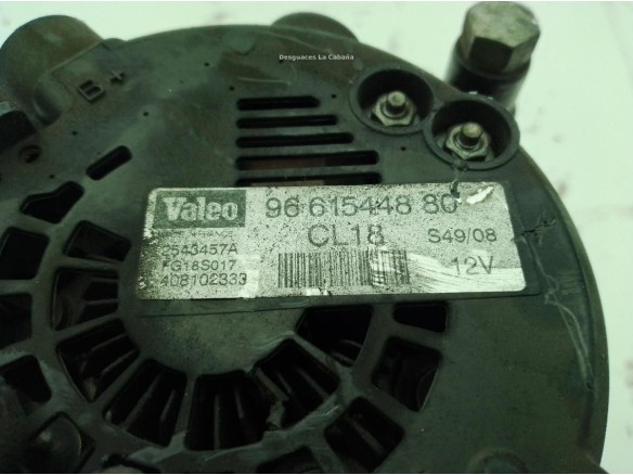 9661544880 ALTERNADOR CITROEN C5 III (RD_)|Desguaces La Cabaña