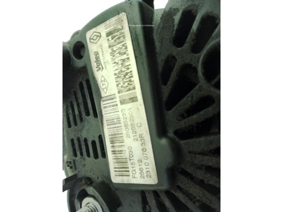 2606523B ALTERNADOR RENAULT MEGANE III Grandtour (KZ0/1)|Desguaces La Cabaña