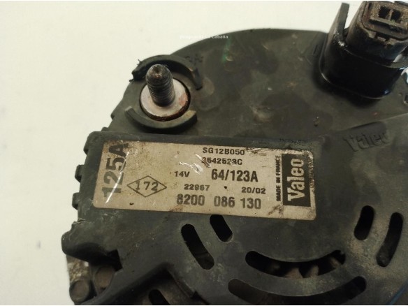 8200086130 ALTERNADOR RENAULT TRAFIC II Furgón (FL)|Desguaces La Cabaña