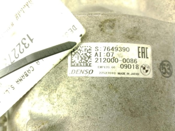 7649390 ALTERNADOR BMW X1 (F48)|Desguaces La Cabaña