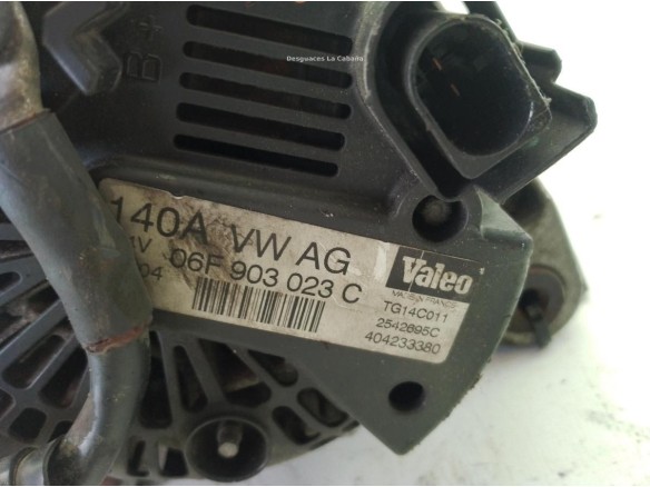 06F903023C,2542695C, ALTERNADOR SEAT ALTEA (5P1)|Desguaces La Cabaña