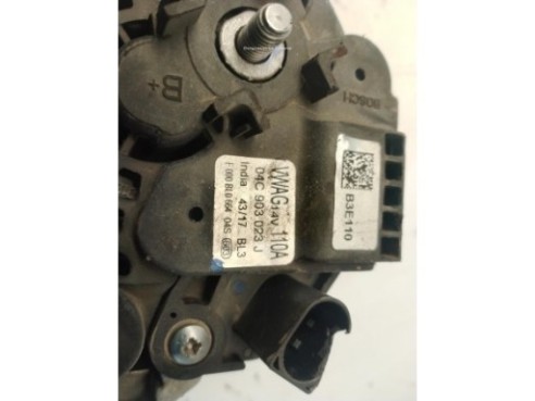 04C903023J ALTERNADOR SKODA FABIA III (NJ3)|Desguaces La Cabaña