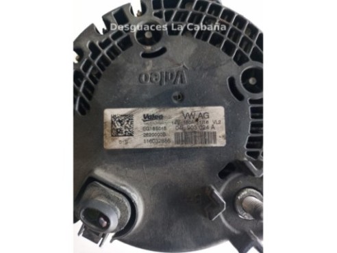 04L903024A ALTERNADOR AUDI A4 (8W2, B9)|Desguaces La Cabaña