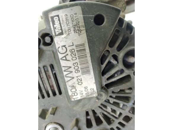 021903026LX ALTERNADOR VW PASSAT (3C2)|Desguaces La Cabaña