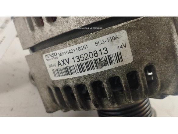 13520813 ALTERNADOR OPEL INSIGNIA B Grand Sport (Z18)|Desguaces La Cabaña