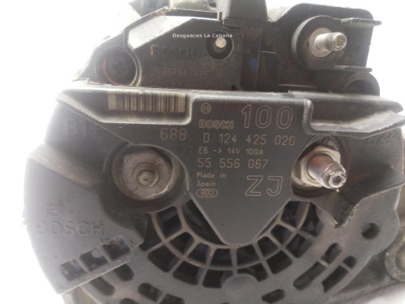 0124425020 ALTERNADOR PEUGEOT 107|Desguaces La Cabaña