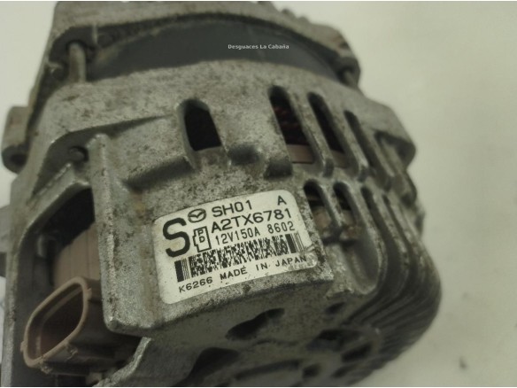 A2TX6781 ALTERNADOR MAZDA 3 (BM, BN)|Desguaces La Cabaña