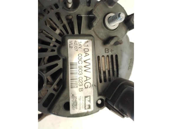 03C903023B ALTERNADOR VW GOLF V (1K1)|Desguaces La Cabaña