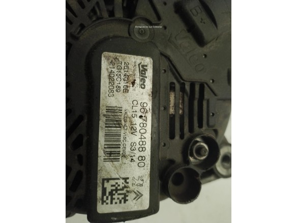 9678048880 ALTERNADOR CITROEN C4 II (B7)|Desguaces La Cabaña