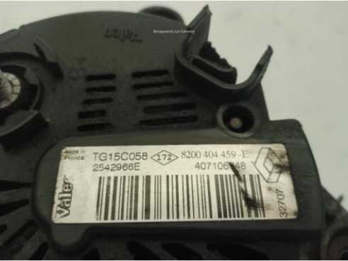 8200404459E ALTERNADOR OPEL VIVARO A Furgón (X83)|Desguaces La Cabaña
