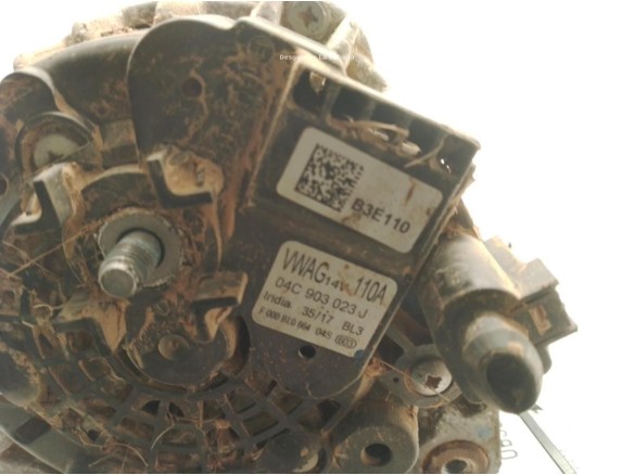 04C903023J ALTERNADOR VW POLO (AW1, BZ1)|Desguaces La Cabaña
