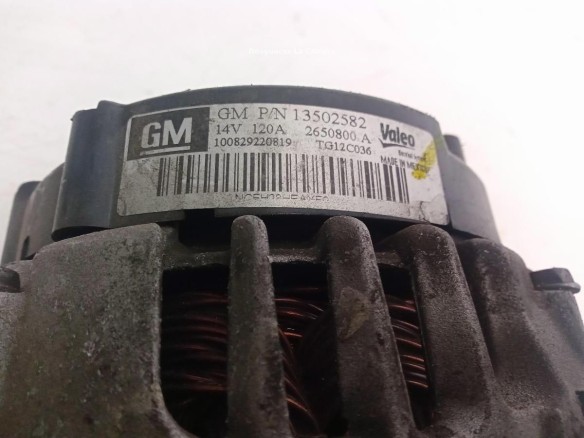 GM13502582 ALTERNADOR OPEL INSIGNIA A (G09)|Desguaces La Cabaña